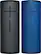 Front. Ultimate Ears - MEGABOOM 3 Portable Bluetooth Speaker (2-Pack) - Lagoon Blue/Night Black.