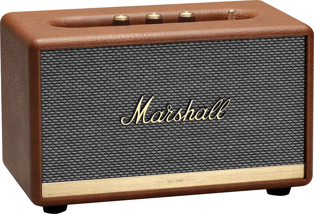 Marshall Acton II Bluetooth Speaker Brown 1002800 - Best Buy