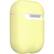 Alt View 11. LAUT - PASTELS Case for Apple AirPods - Yellow.
