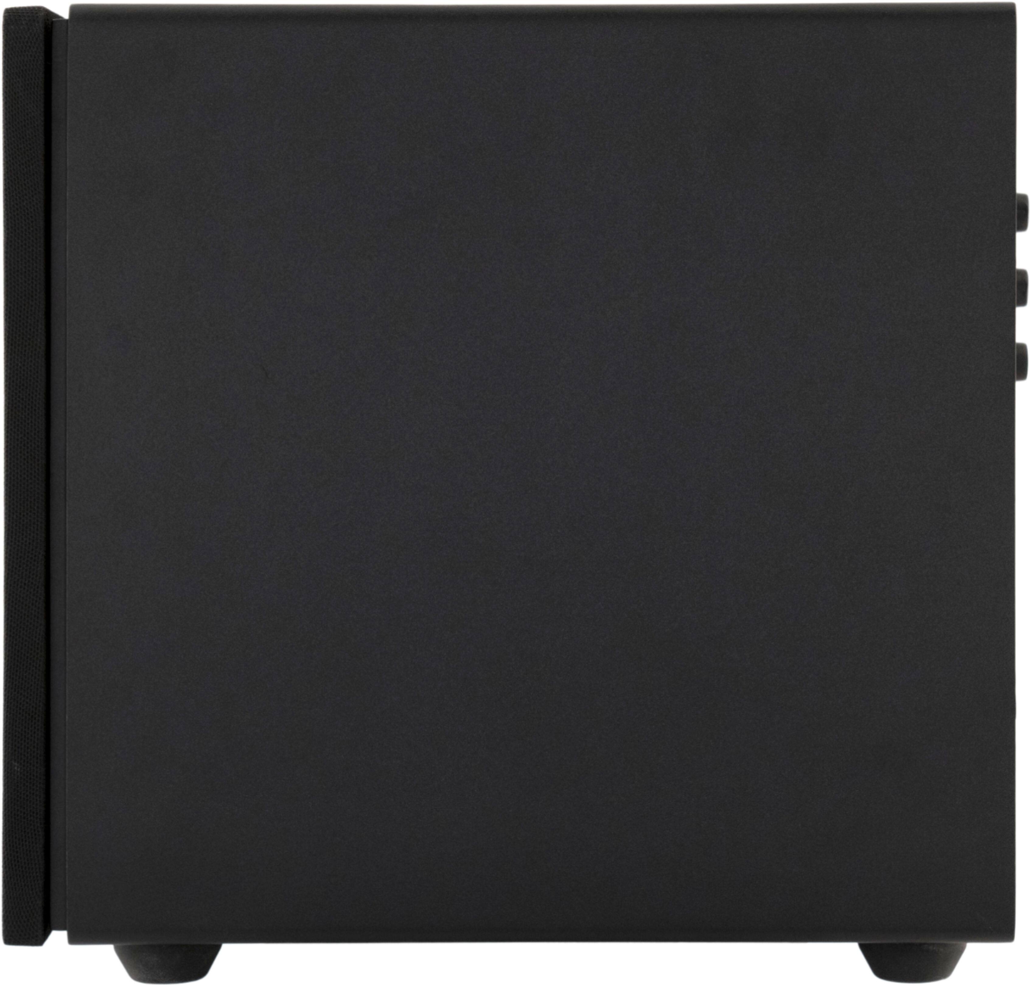 Left. Sonance - MS10SUB - Mag Series 10" 275W Powered Cabinet Subwoofer (Each) - Black.