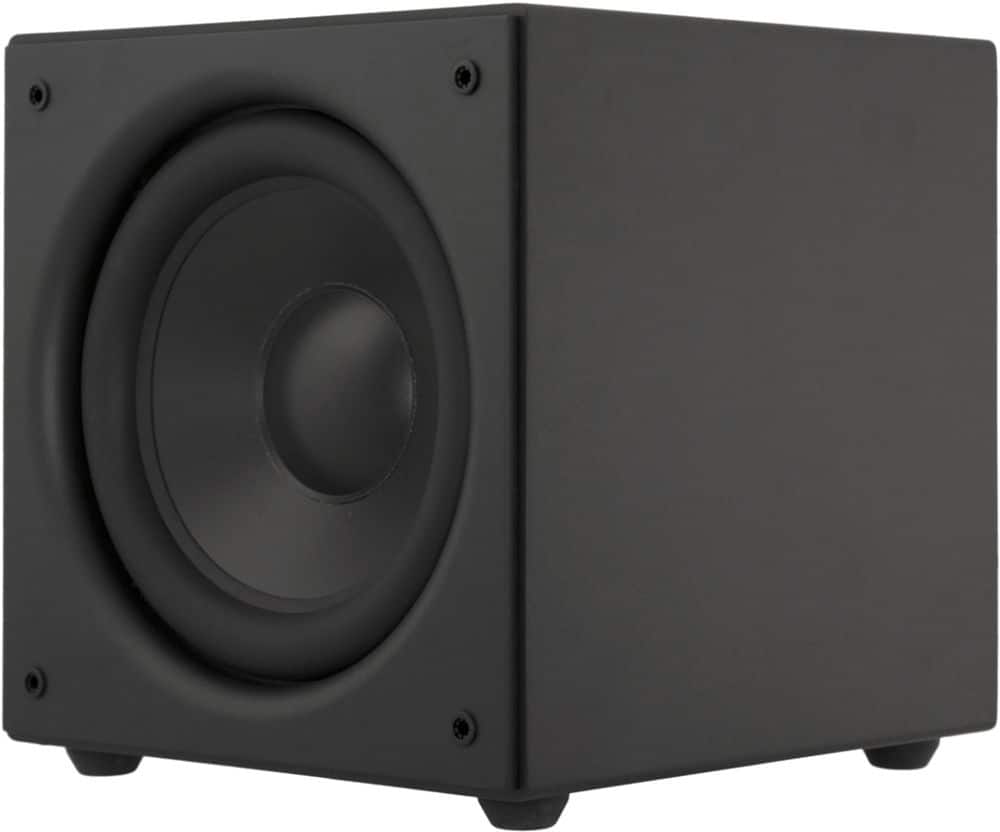 Front. Sonance - MS10SUB - Mag Series 10" 275W Powered Cabinet Subwoofer (Each) - Black.