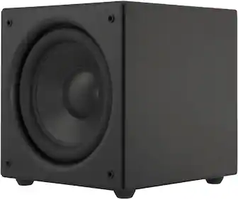 Front. Sonance - MS10SUB - Mag Series 10" 275W Powered Cabinet Subwoofer (Each) - Black.