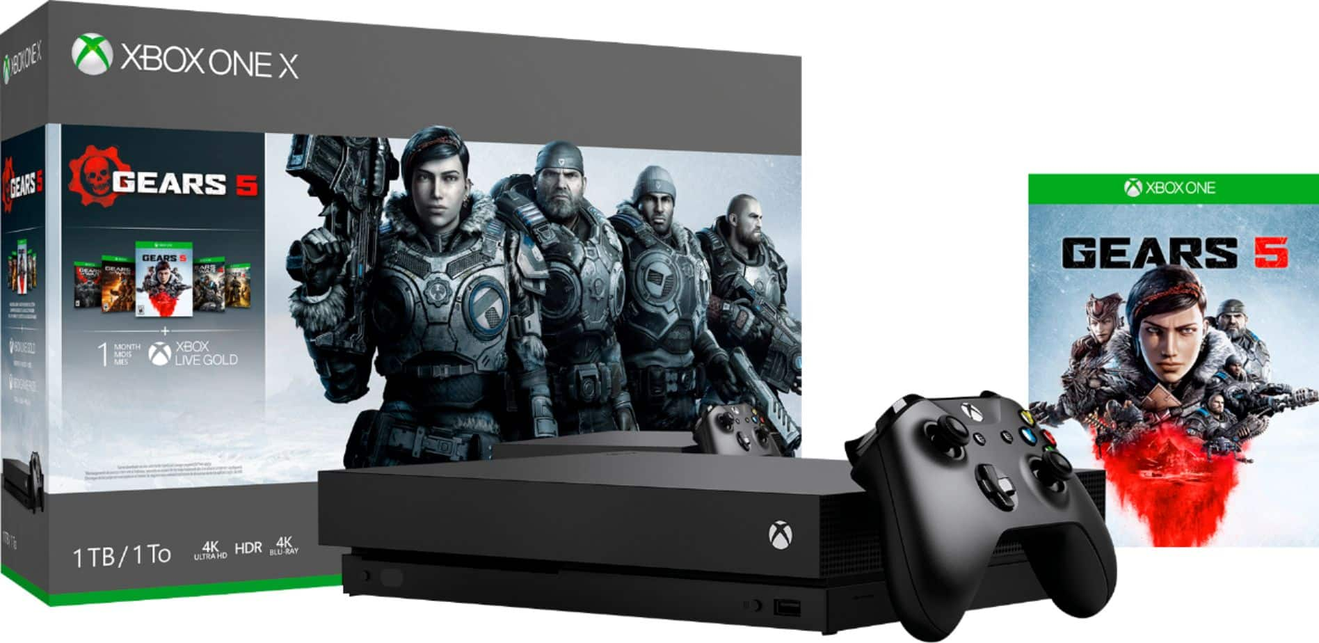 gears of war 5 xbox one x