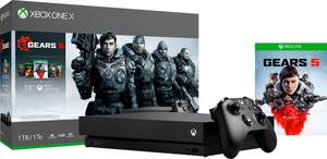 Microsoft - Xbox One X 1TB Gears 5 Console Bundle - Black - Front_Zoom