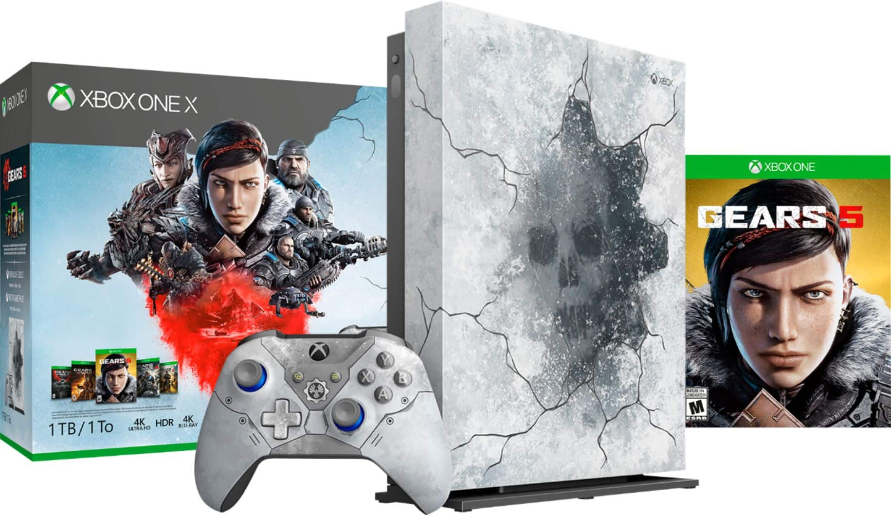 gears of war 5 xbox one x