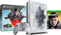 Front Zoom. Microsoft - Xbox One X 1TB Gears 5 Limited Edition Console Bundle - Artic Blue.