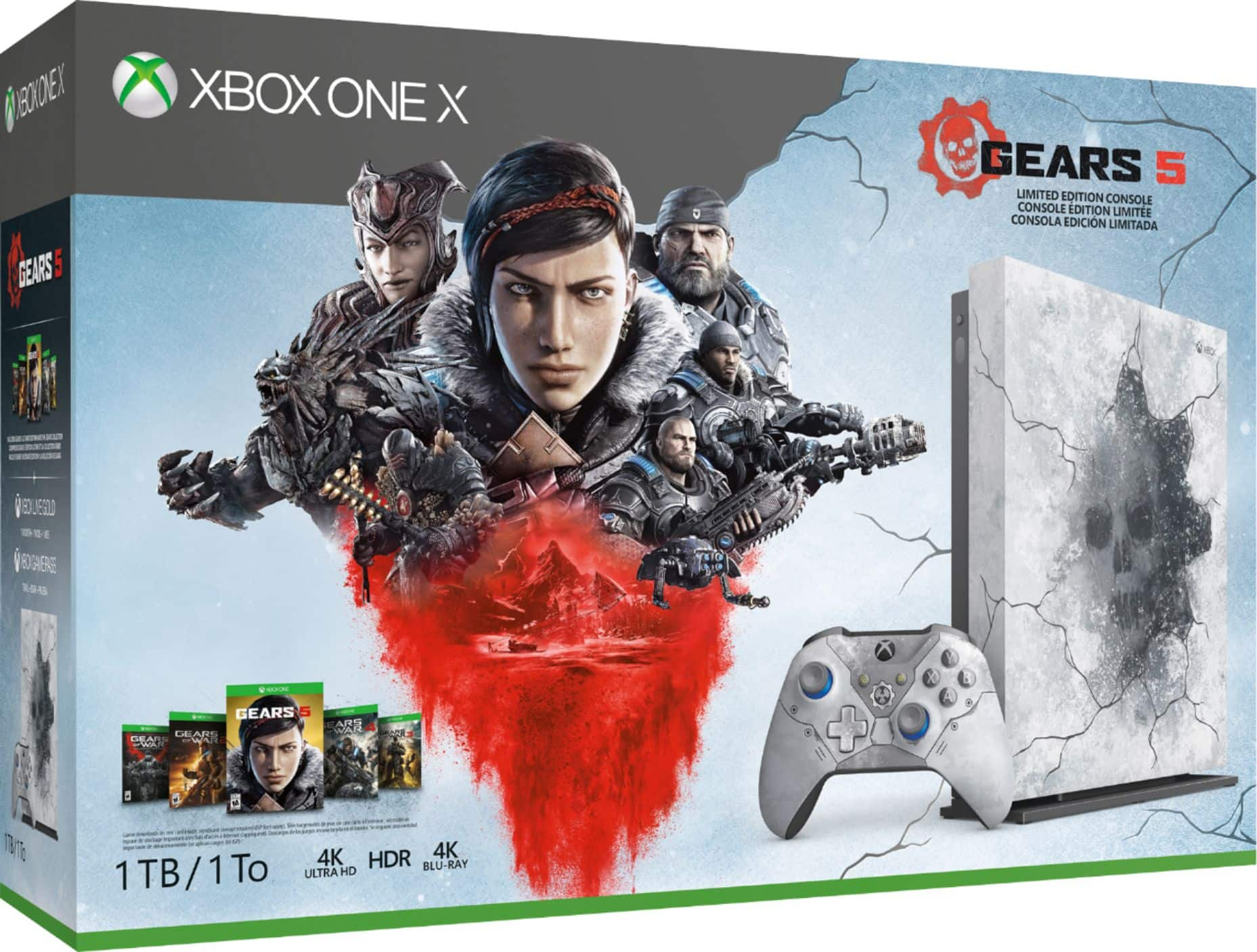 best buy xbox one x gears 5