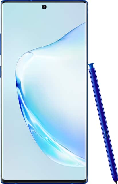 Samsung Galaxy Note10 256gb Aura Blue Sprint Sphn975ublu Best Buy Samsung Galaxy Note10 256gb Aura Blue Sprint Sphn975ublu Best Buy