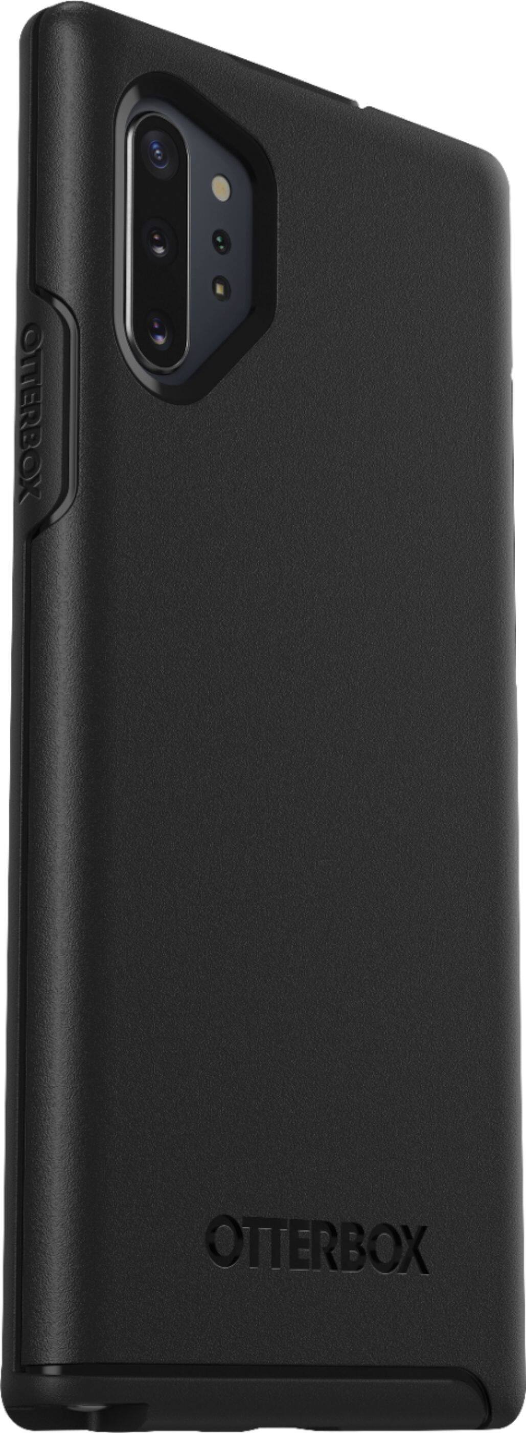 Angle. OtterBox - Symmetry Series Case for Samsung Galaxy Note10+ and Note10+ 5G - Black.