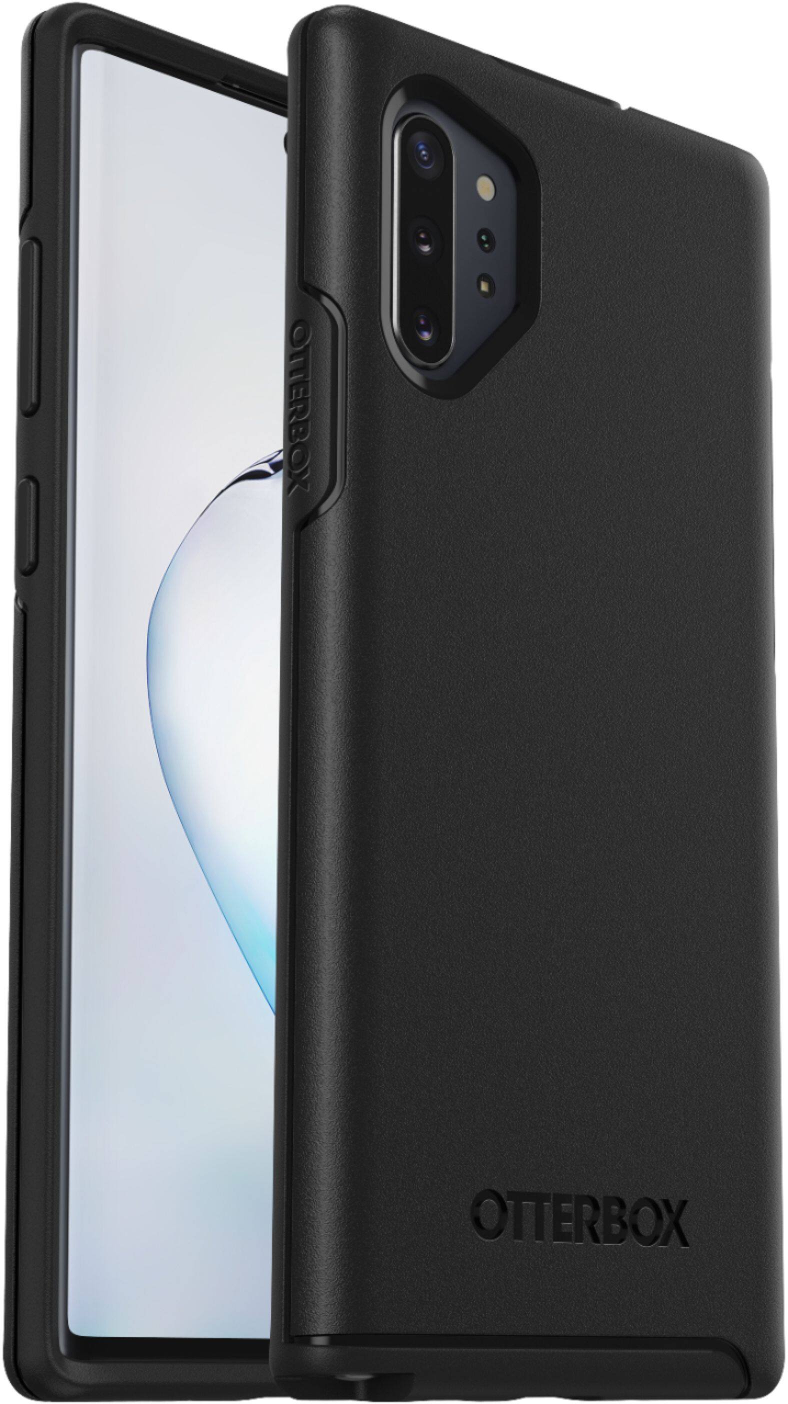 Alt View 11. OtterBox - Symmetry Series Case for Samsung Galaxy Note10+ and Note10+ 5G - Black.