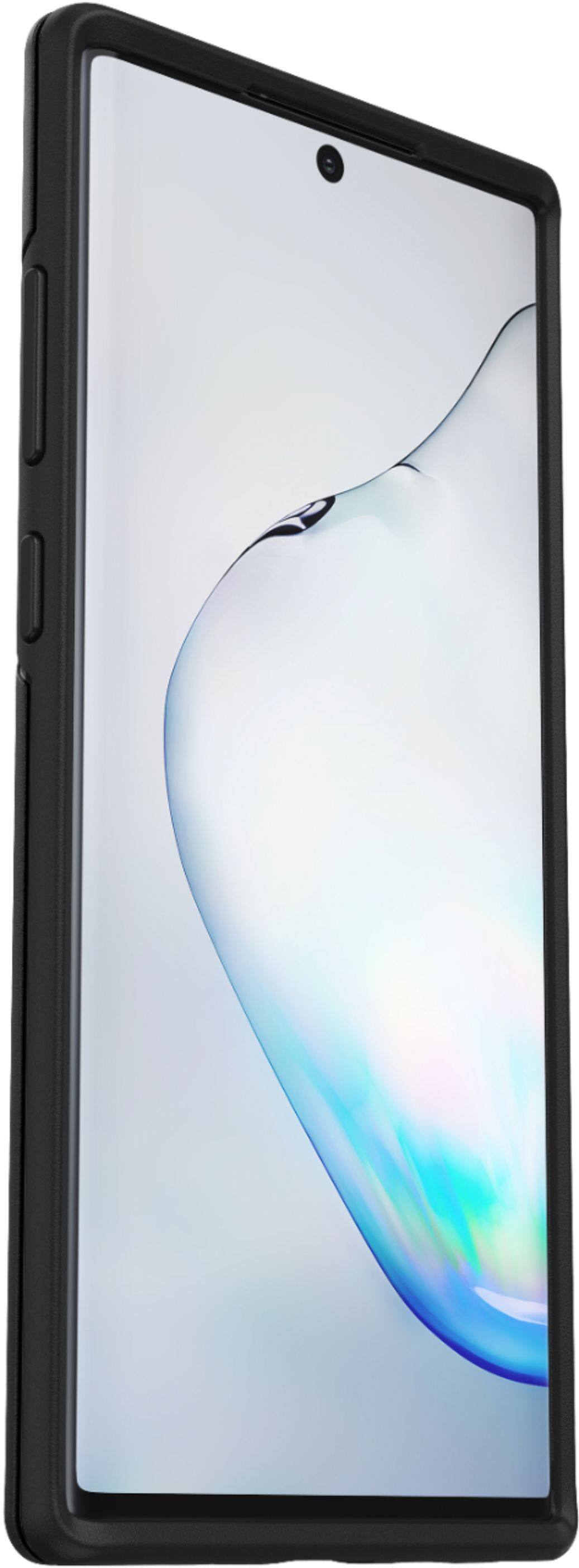 Alt View 13. OtterBox - Symmetry Series Case for Samsung Galaxy Note10+ and Note10+ 5G - Black.