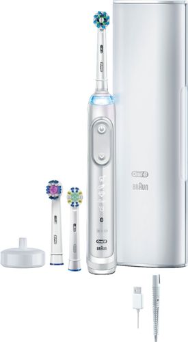 Oral-B - Genius X Rechargeable Toothbrush - White