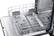 Alt View 23. Samsung - StormWash 24" Top Control Built-In Dishwasher with AutoRelease Dry, 3rd Rack, 42 dBA - Black Stainless Steel.