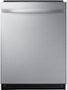 Samsung - StormWash™ 24" Top Control Built-In Dishwasher with AutoRelease Dry, 3rd Rack, 42 dBA - Stainless steel