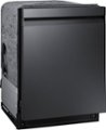 Angle Zoom. Samsung - StormWash 24" Top Control Built-In Dishwasher with AutoRelease Dry, 3rd Rack, 42 dBA - Black Stainless Steel.