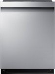 Front. Samsung - StormWash 24" Top Control Built-In Dishwasher with AutoRelease Dry, 3rd Rack, 42 dBA - Stainless Steel.