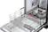 Alt View 21. Samsung - StormWash 24" Top Control Built-In Dishwasher with AutoRelease Dry, 3rd Rack, 48 dBA - Stainless Steel.
