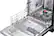 Alt View 25. Samsung - StormWash 24" Top Control Built-In Dishwasher with AutoRelease Dry, 3rd Rack, 48 dBA - Stainless Steel.