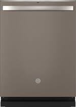GE - Top Control Built-In Dishwasher with Stainless Steel Tub, 48 dBA - Slate - Front_Standard