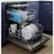 Alt View Zoom 22. GE - Top Control Built-In Dishwasher with Stainless Steel Tub, 3rd Rack, 46dba - Stainless steel.