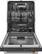 Alt View 12. Café - Top Control Built-In Dishwasher with Stainless Steel Tub, 3rd Rack, 39dBA - Matte Black.