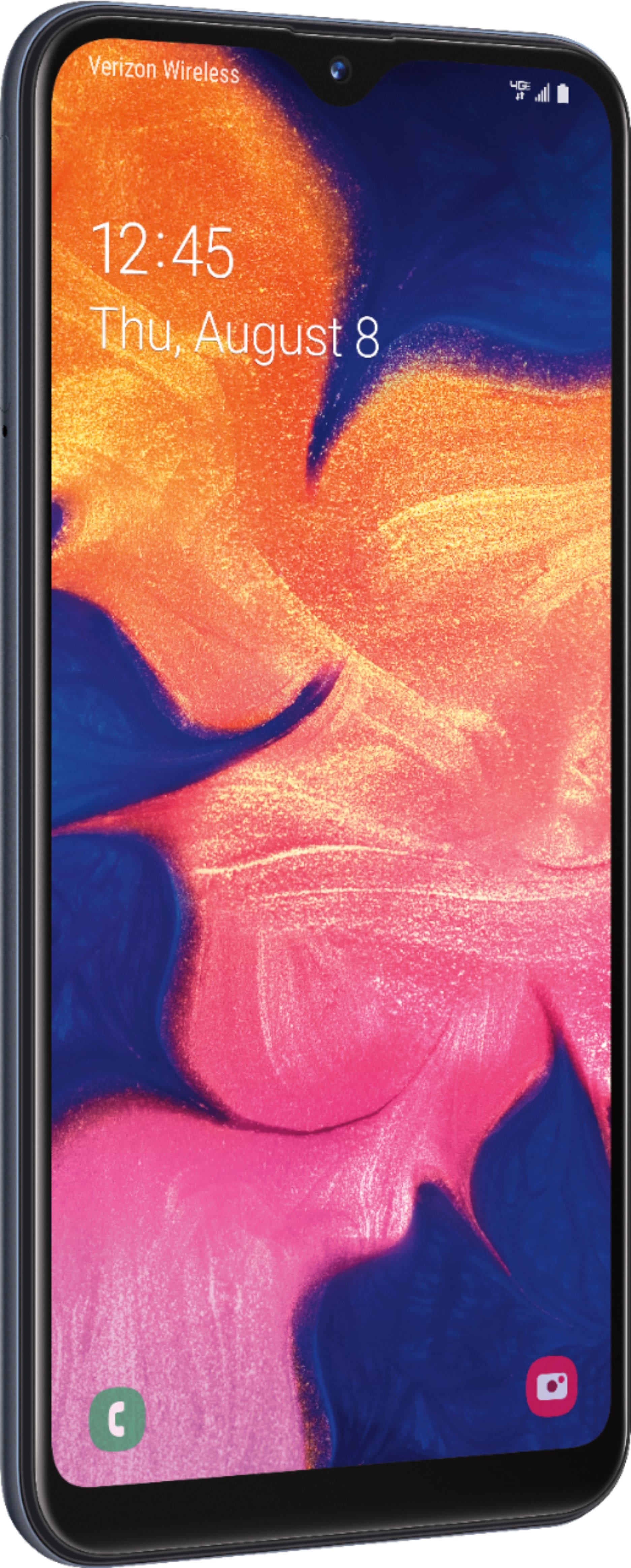 Verizon Wireless 4G at 12:45 on Thursday, August 8.