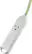 Alt View 1. Insignia™ - 6' 3-Outlet/2-USB Power Strip - Green.