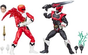Power Rangers - Lightning Collection In Space Psycho Red Ranger and Lost Galaxy Red Ranger Action Figures - Multi - Front_Zoom
