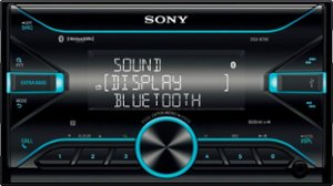Sony - Built-in Bluetooth - In-Dash Digital Media Receiver - Black - Front_Zoom