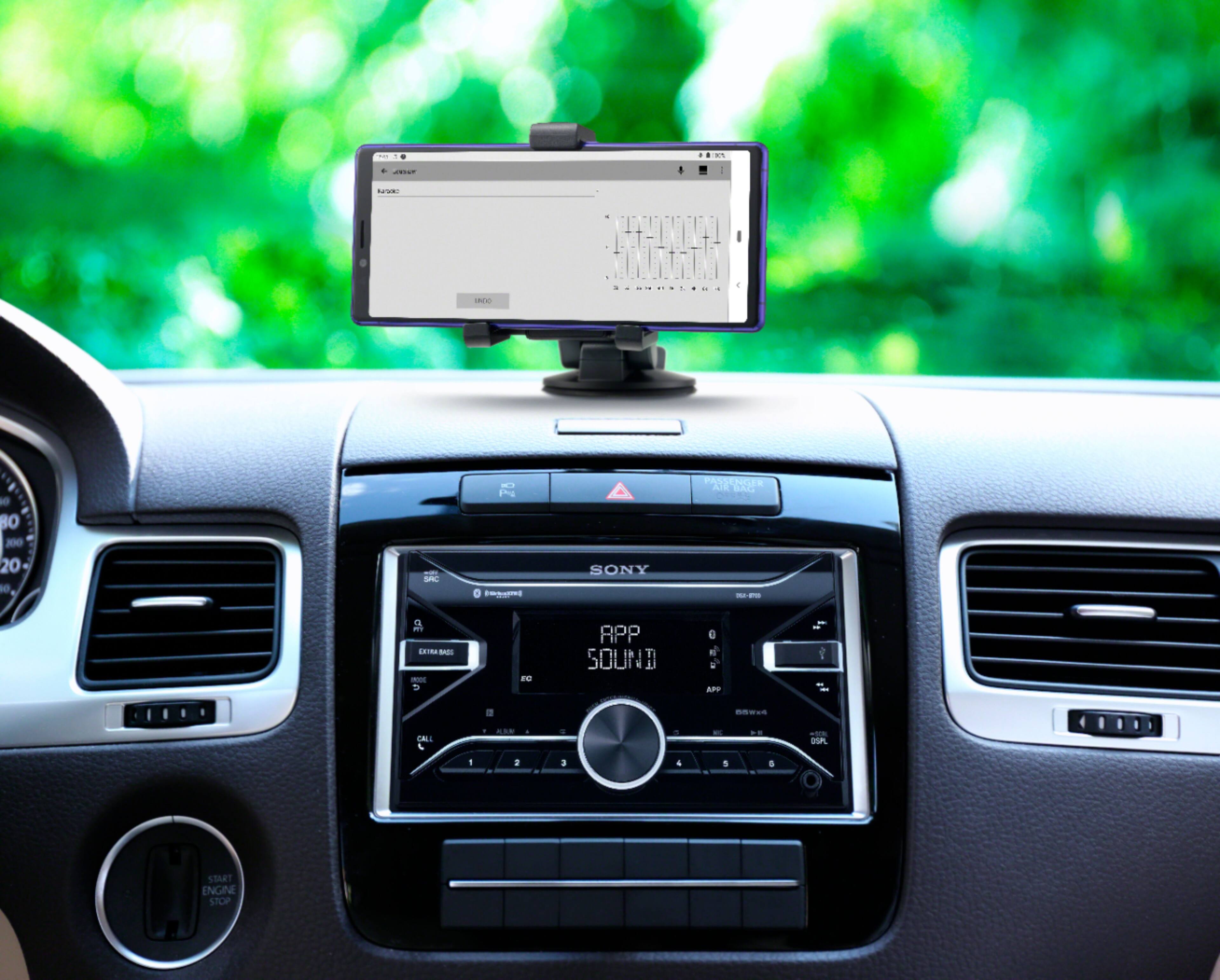 Alt View 16. Sony - Built-in Bluetooth - In-Dash Digital Media Receiver - Black.