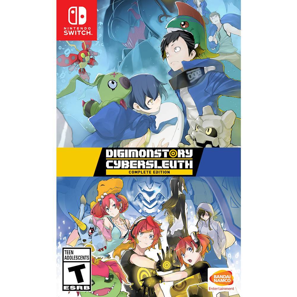 Front. BANDAI NAMCO Entertainment - Digimon Story: Cyber Sleuth.