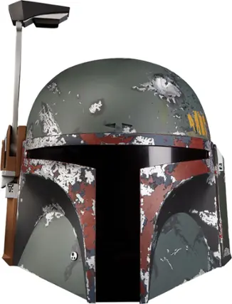 Front. Star Wars - The Black Series Boba Fett Premium Electronic Helmet - Multi.