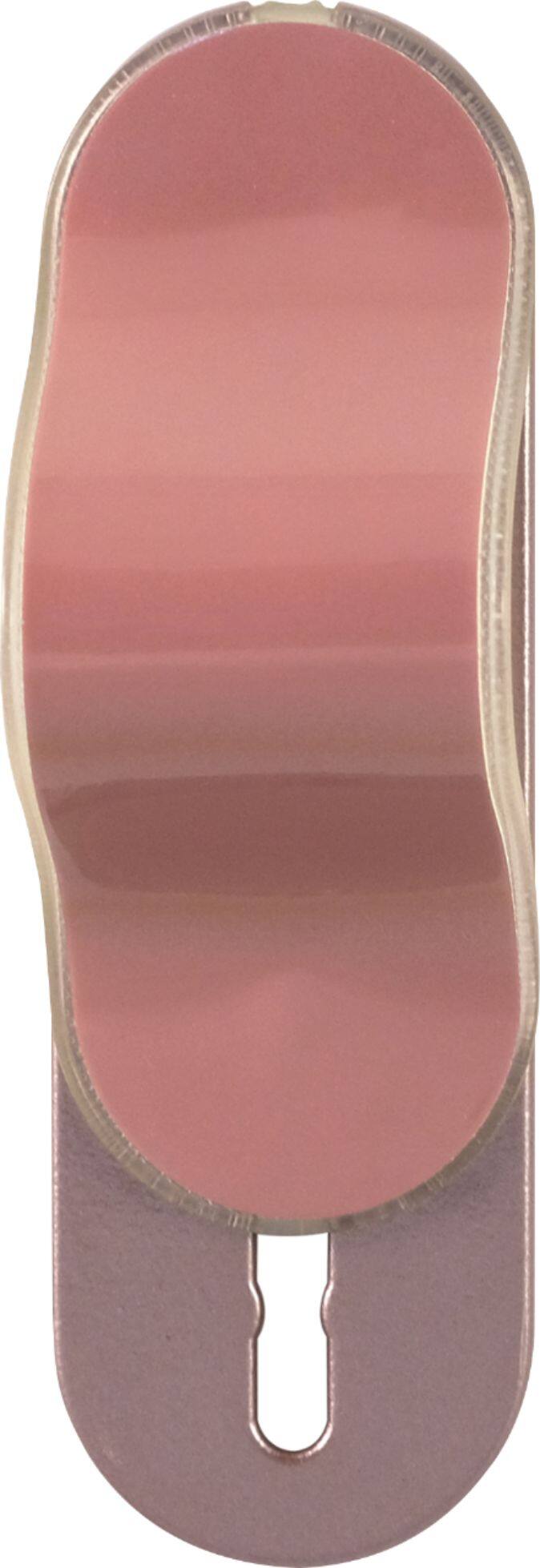 Front. PhoneFin - Metallic Series Finger Grip Stand for Most Cell Phones - Rose Gold.