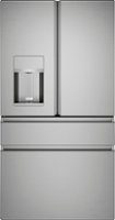 Café - 27.8 Cu. Ft. 4-Door French Door Smart Refrigerator - Platinum Glass - Front_Zoom