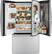 Alt View 12. GE - 27.7 Cu. Ft. French Door-in-Door Refrigerator with External Water & Ice Dispenser - Stainless Steel.