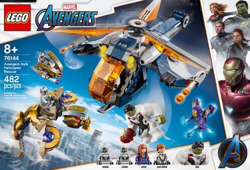  LEGO - Marvel Avengers Hulk Helicopter Rescue 76144