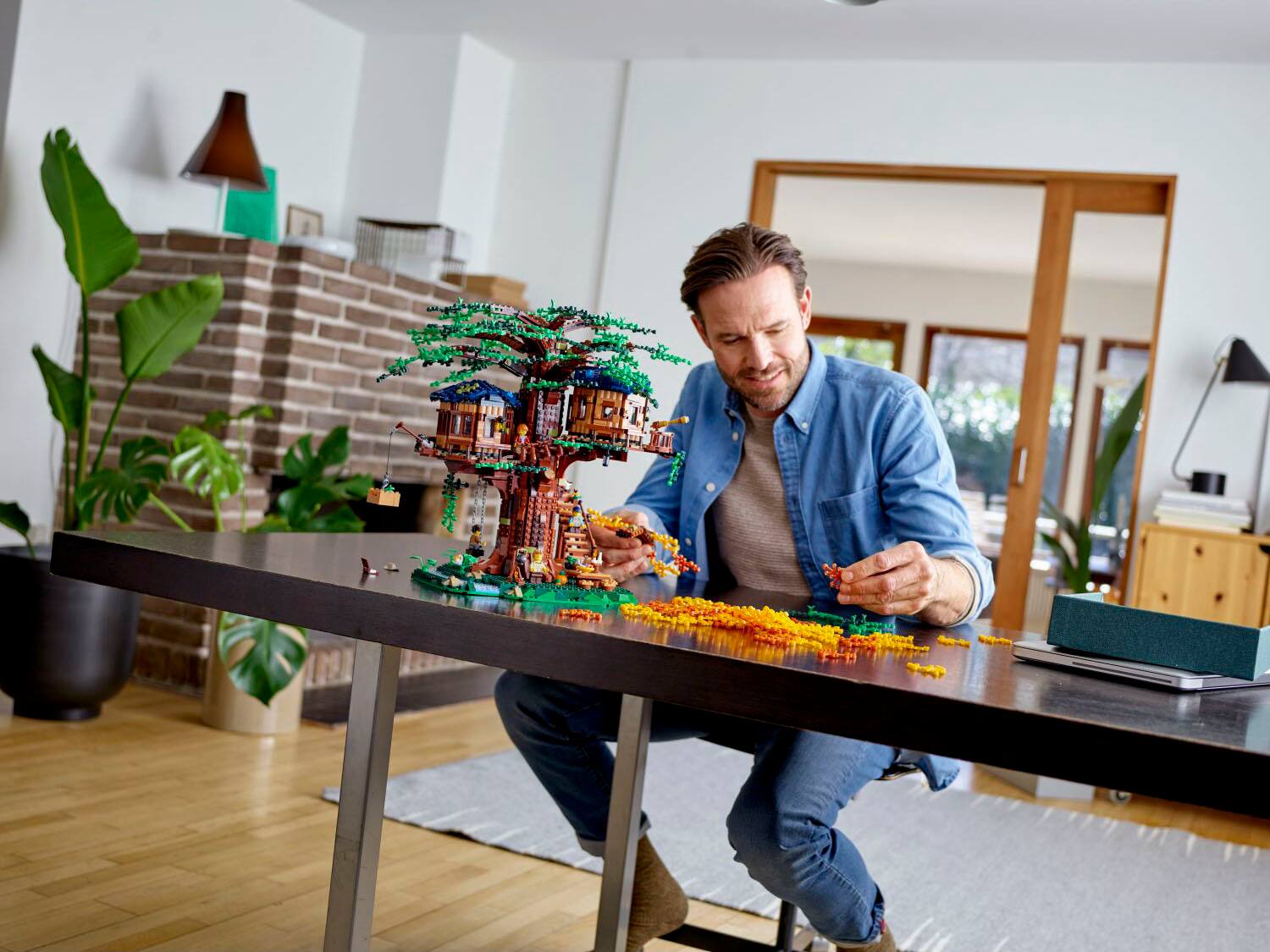 Angle. LEGO - Ideas Tree House 21318.