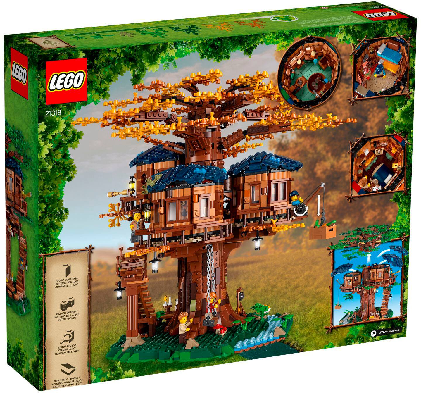 Alt View 11. LEGO - Ideas Tree House 21318.