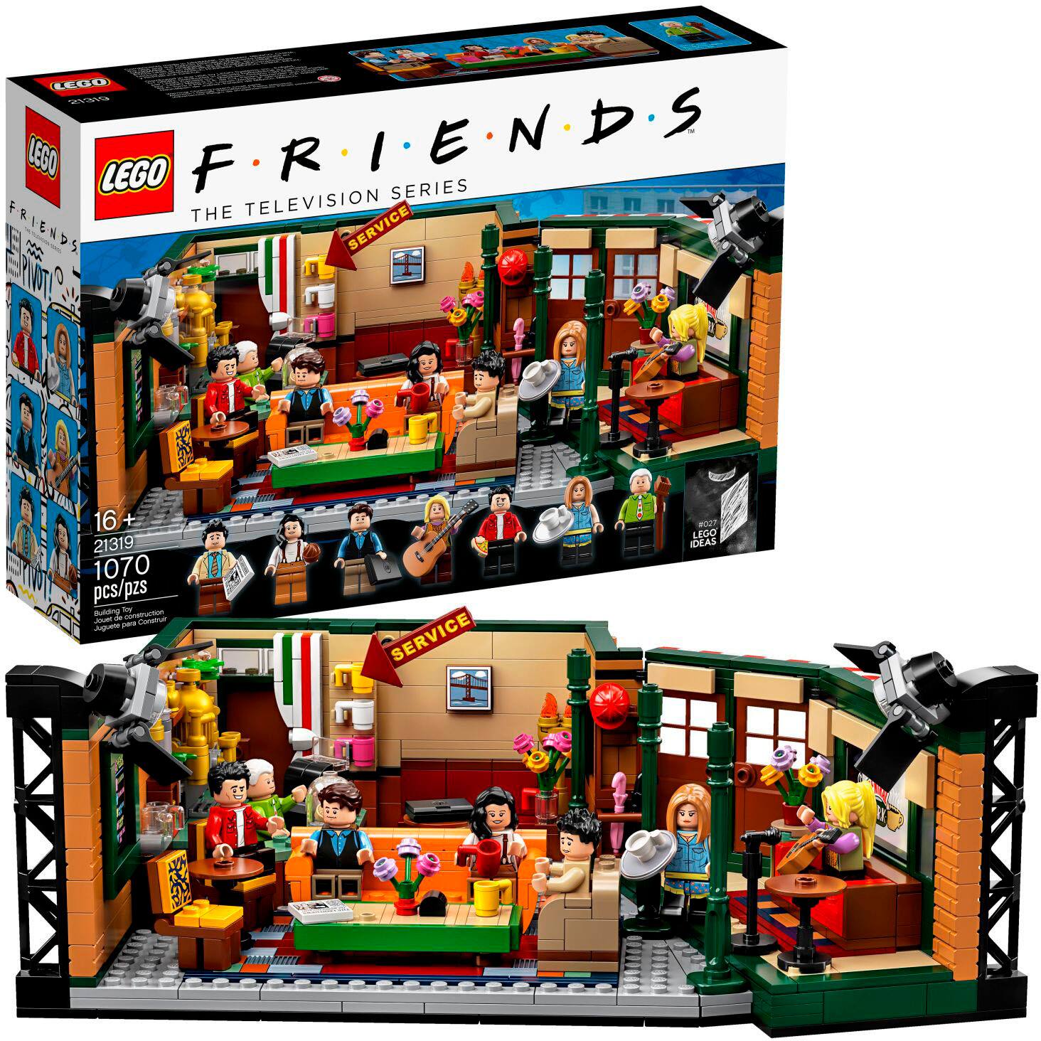LEGO - Ideas 21319 CENTRAL PERK Toy Building Kit (1,079 Pieces)