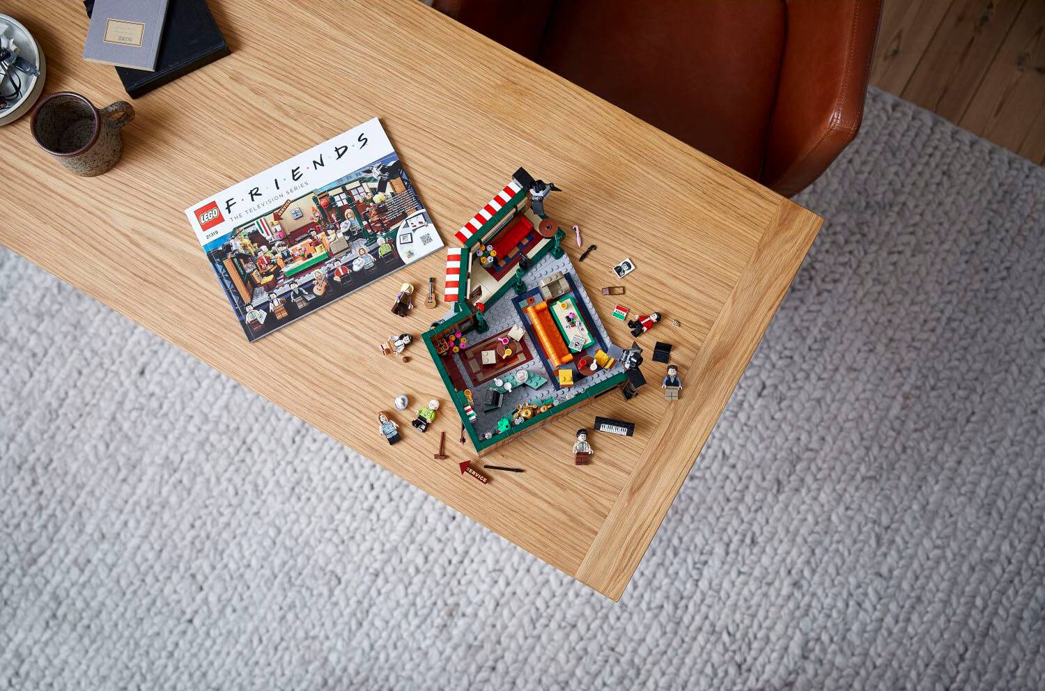 Alt View 12. LEGO - Ideas 21319 CENTRAL PERK Toy Building Kit (1,079 Pieces).