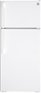 GE 16.6 Cu. Ft. Top-Freezer Refrigerator White GTS17DTNRWW - Best Buy