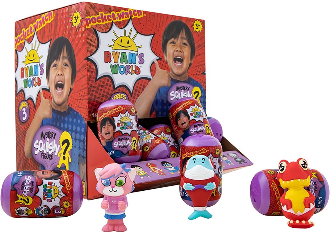 D12 Ryans World Series 3 & 4 Mystery Squishy Figure Blind Capsules for sale online 