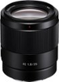 Front Zoom. Sony - 35mm f/1.8 FE Wide-Angle Lens for Select E-Mount Cameras - Black.