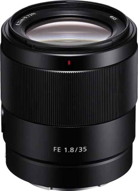 Sony 35mm f/1.8 FE Wide-Angle Lens for Select E-Mount Cameras