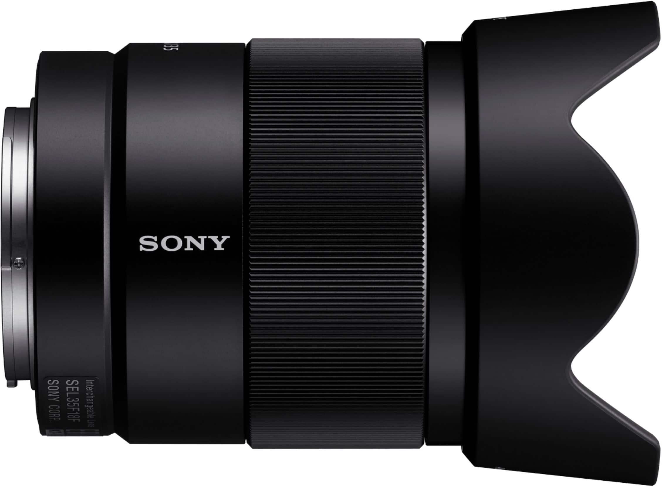 SONY Sony E 35mm f/1.8 OSS Lente - Negro