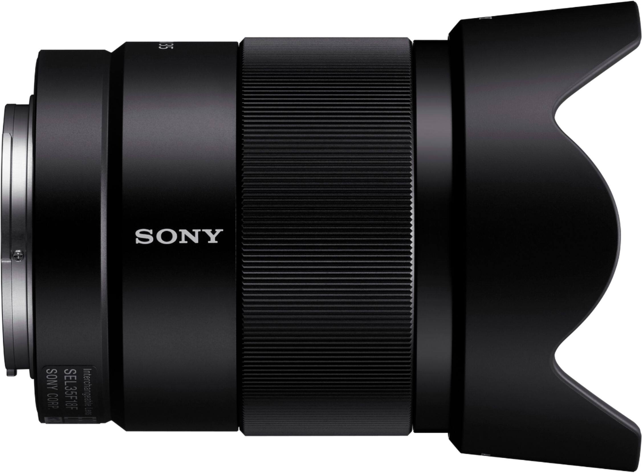 Alt View 15. Sony - 35mm f/1.8 FE Wide-Angle Lens for Select E-Mount Cameras - Black.