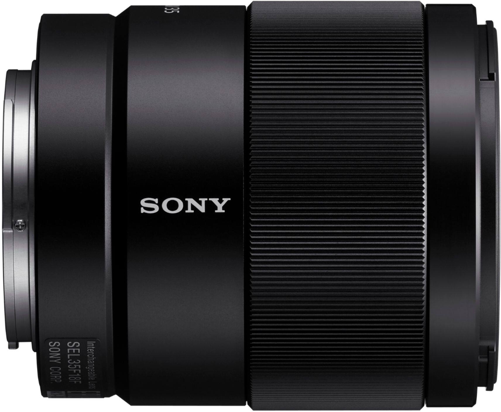 Alt View 16. Sony - 35mm f/1.8 FE Wide-Angle Lens for Select E-Mount Cameras - Black.