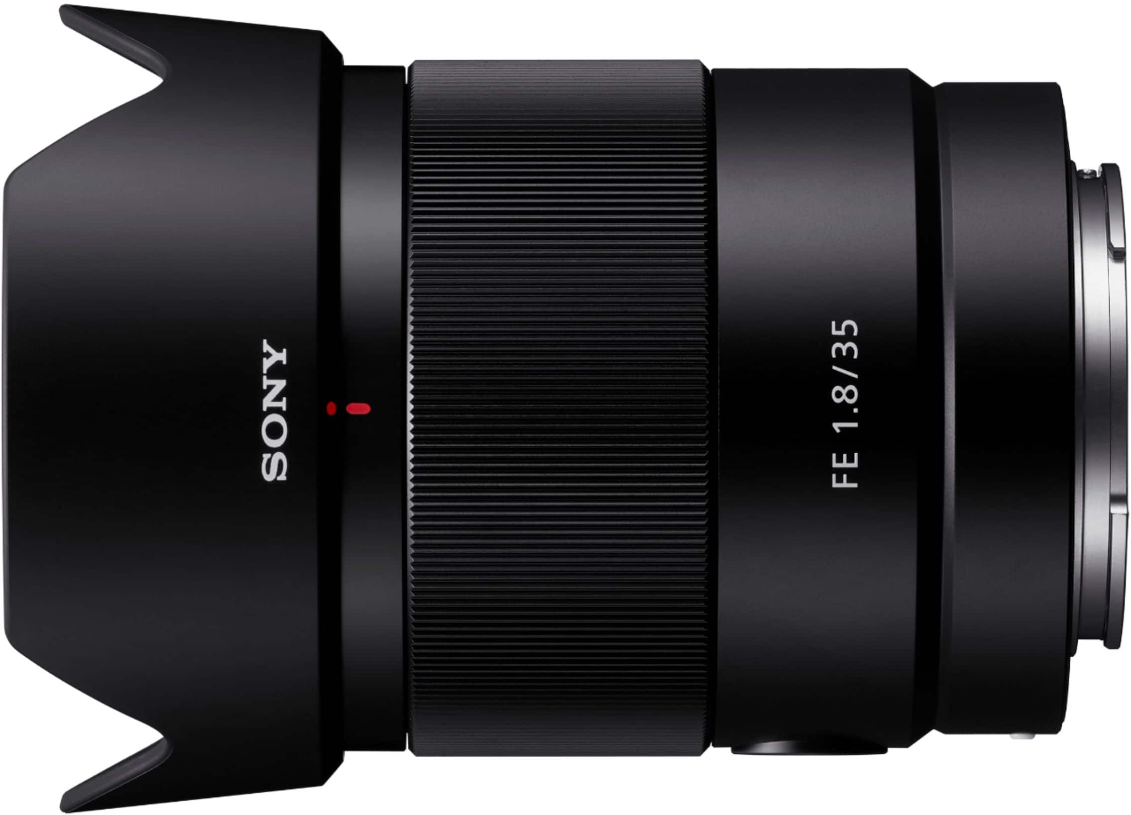 Sony E 35mm f/1.8 OSS Autofocus APS-C Lens for E-Mount, Black {49} SEL35F18  at KEH Camera