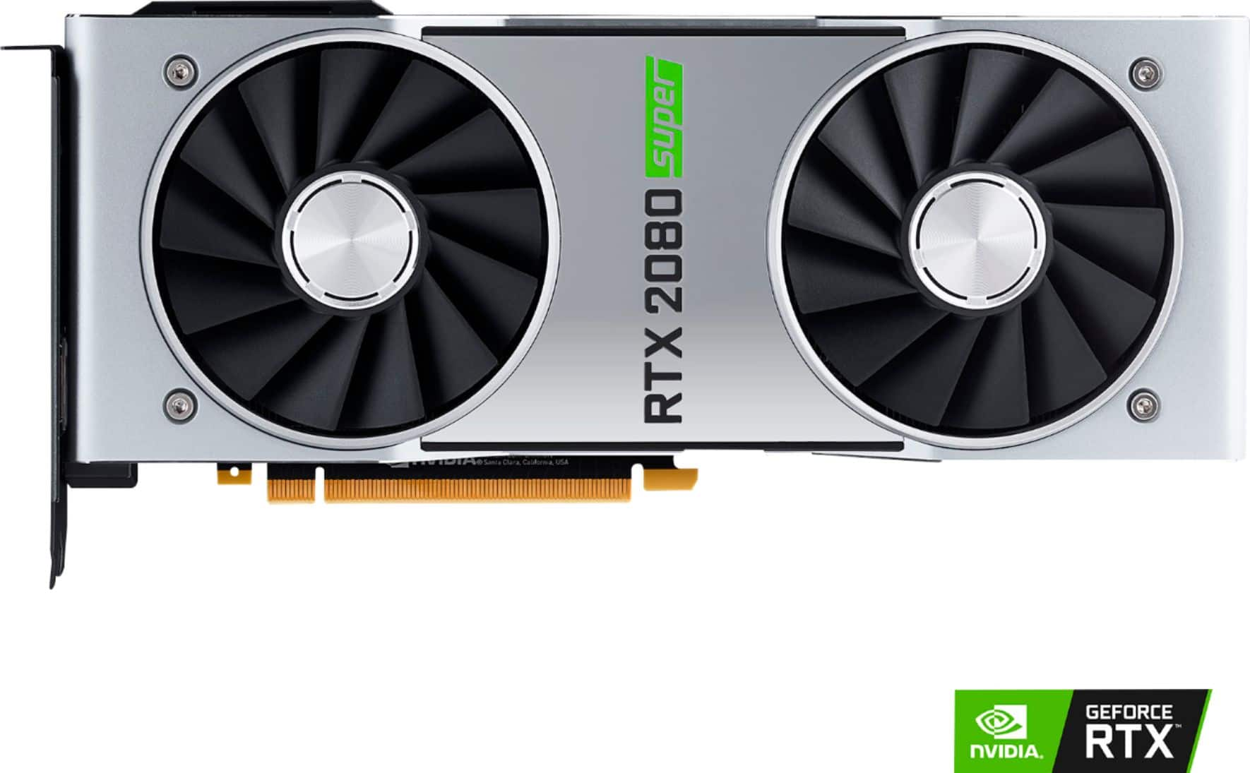 NVIDIA GeForce RTX 2080 Super 8GB GDDR6 PCI Express 3.0 Graphics Card  Black/Silver 9001G1802540000 - Best Buy