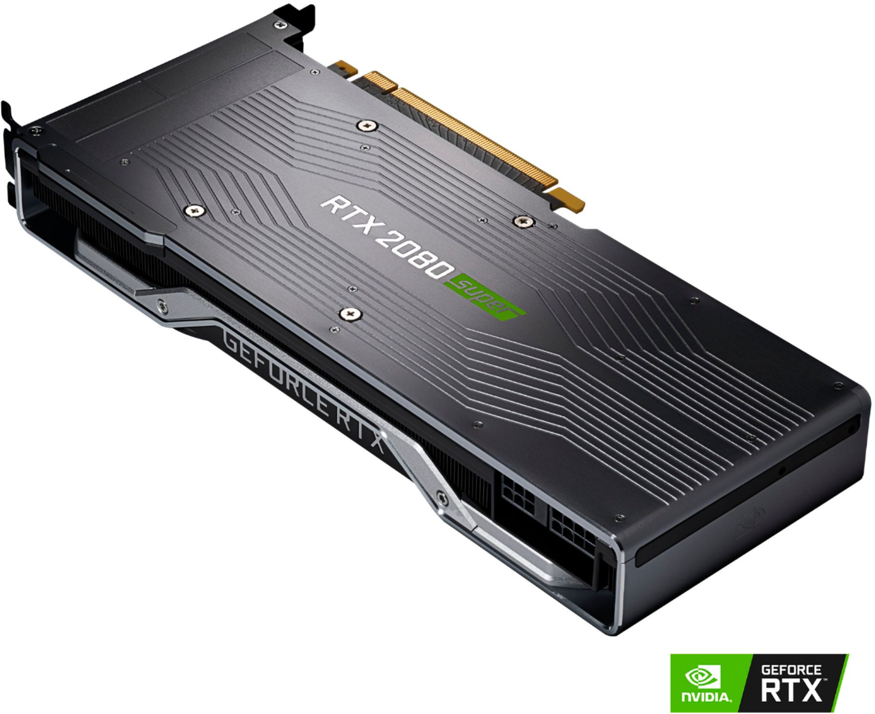 Best Buy: NVIDIA GeForce RTX 2080 Super 8GB GDDR6 PCI Express 3.0 Graphics  Card Black/Silver 9001G1802540000